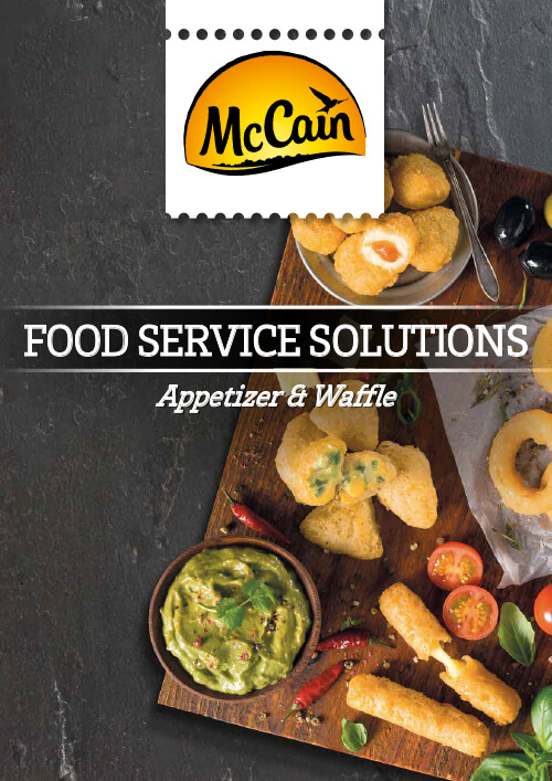 Mccain appetizer waffle